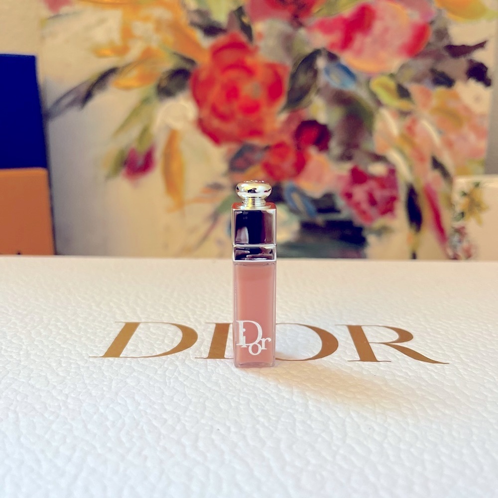 NWOT Dior lip plumping gloss - mini size - pink color